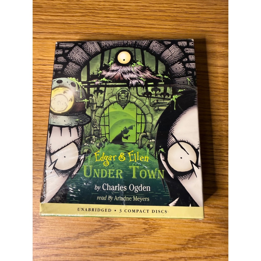 Edgar & Ellen Under Town Charles Ogden Scholastic 3 CD Audiobook Unabridged